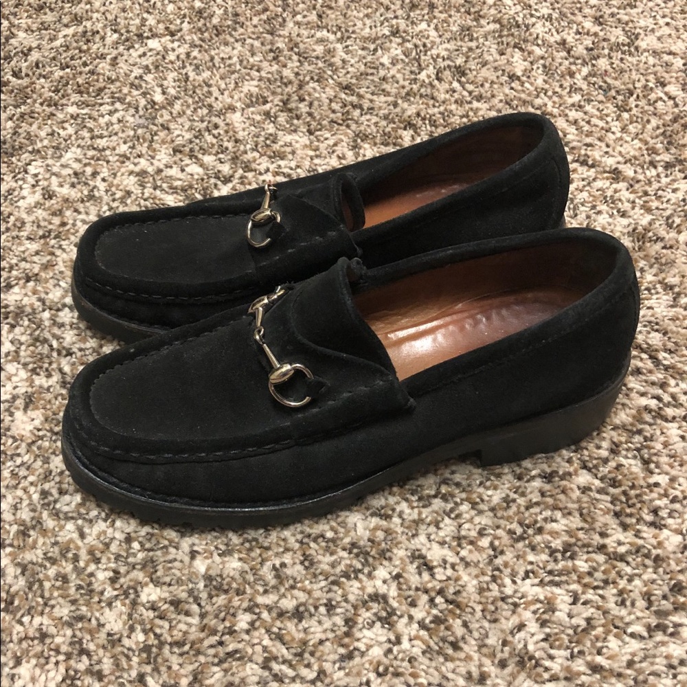 GUCCI loafers.